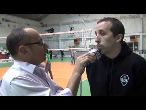 C.N.Vólei/ II Divisão/C.D.Fiães X Famalicense A.C./ Entrevistas