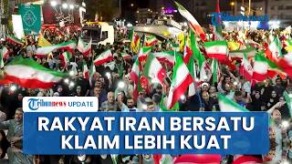 Peringati 90 Hari Serangan AS-Israel, Ribuan Warga Iran Berkumpul di Teheran sambil Pamer Kapal