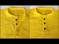 Designer Piping Collar Kurta Stiching Sew A Lower Neck Kurta Kurta Stiching Full Video