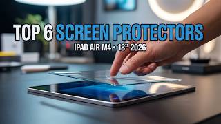 Top 6 Best iPad Air M4 Screen Protectors 13 Inch 2026!
