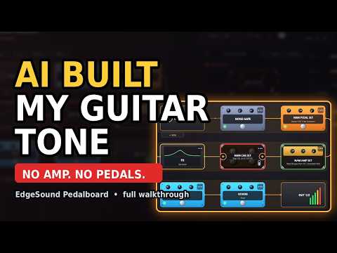 Tutorial de EdgeSound — cómo crear efectos y armar un tono de guitarra desde cero
