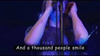 Blackfield - 1000 peoples Live NYC (Lyrics)