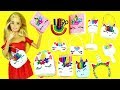 10 DIY MINIATURE UNICORN  Barbie DOLL CRAFTS  & Accessories   #1- simplekidscrafts