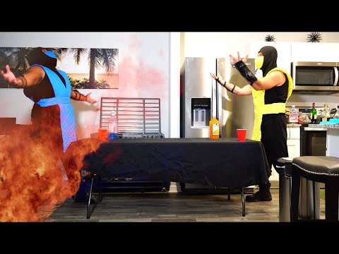 MORTAL KOMBAT DRINKING TOURNAMENT 2!! Ft. Sub-Zero, Raiden & Jax