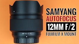 Video thumbnail for Samyang AUTOFOCUS 12mm f/2 Fujifilm X Mount by Damian Brown