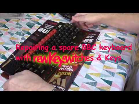 Repairing/Replacing Keys on a old BBC computer