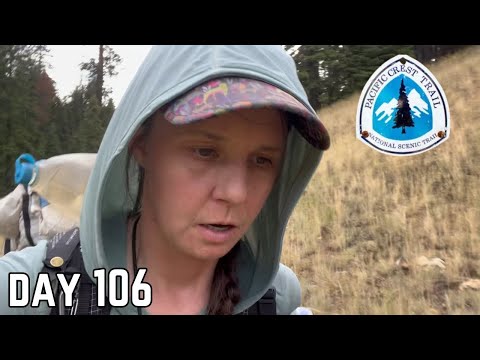 Day 106|  Irony: Getting Caught In A Fire 🔥 Just After Completing The Reroute| Pacific Crest Trail