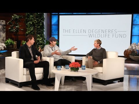 Ashton Kutcher Shocks Ellen with Huge Donation