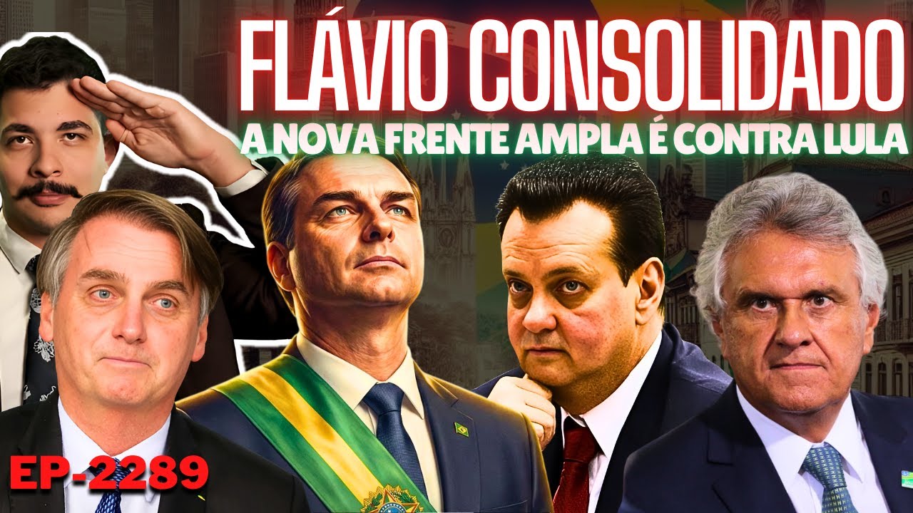 Flávio 2026: a NOVA Frente AMPLA é CONTRA Lula e os NÚMEROS São ANIMADORES + Vitória da Liberdade