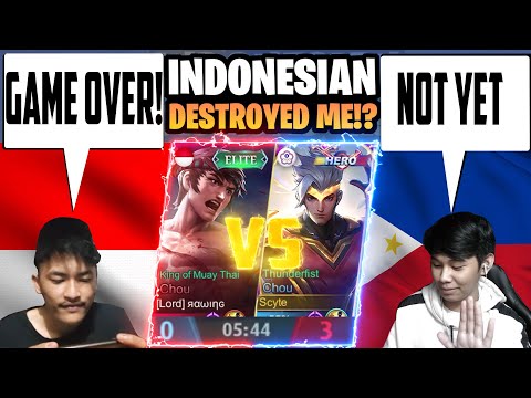 0 - 3 AKO SA INDONESIAN? MAKABAWI PA KAYA? INDONESIAN VS FILIPINO IN OMETV 🤣