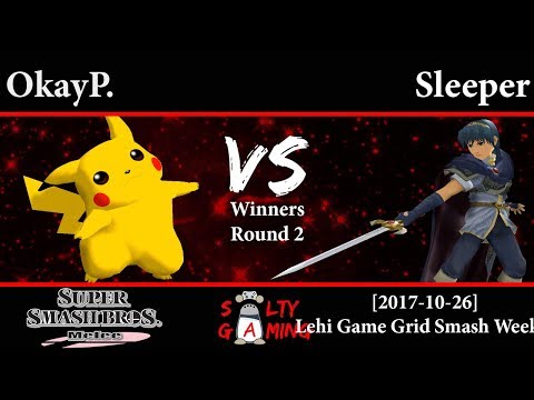 [2017-10-26] Melee - OkayP. (Pikachu, Peach) vs Sleeper (Marth) WR2
