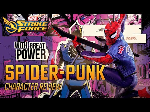 Spider-Punk | Character Review - MARVEL Strike Force