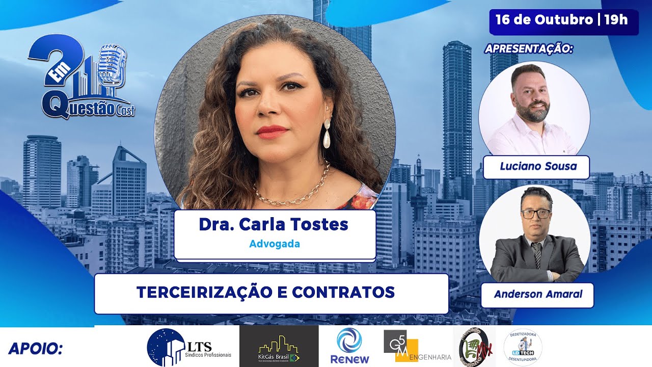 Terceirização e Contratos | com Carla Tostes | EP23