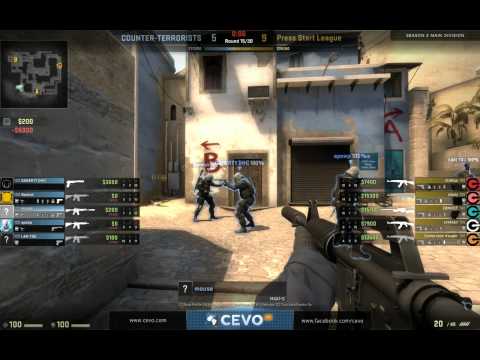 Cevo-Main CS:GO Season 3: Press Start vs. Changes - Week 2:1 on de_mirage