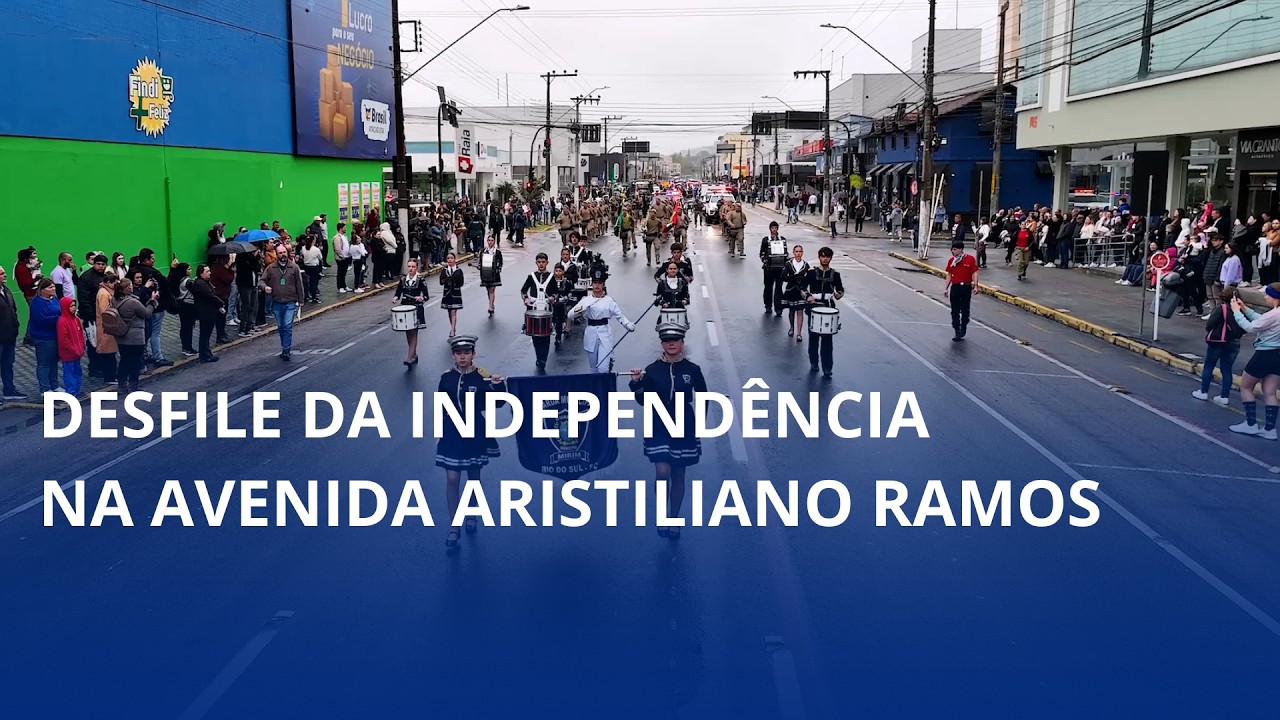 Desfile da Independência na Av. Aristiliano Ramos