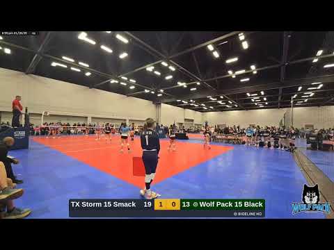 Wolf Pack 15 Black vs. TX Storm 15 Smack (2025.01.26)