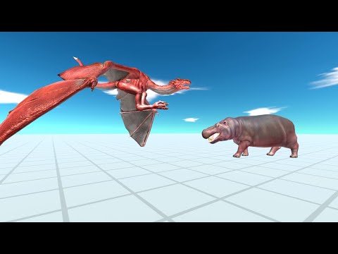 Wyvern vs All Units - Animal Revolt Battle Simulator