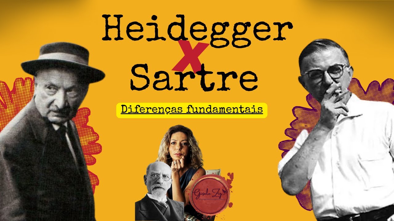 Ep 126 | Sartre vs Heidegger: 3 fundamental differences for phenomenological psychology
