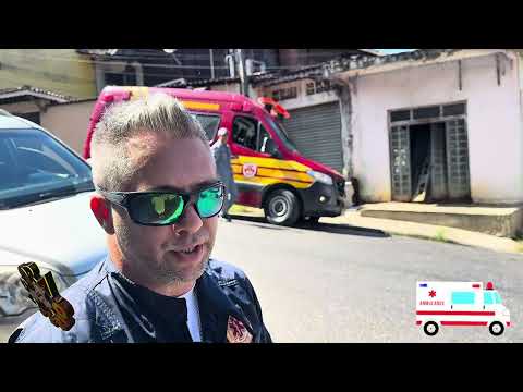 SAMU DECIDE FAZER A REMOÇÃO DA MULHER ACAMADA DA CASA QUE PEGOU FOGO