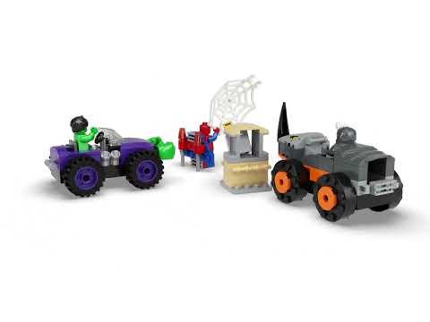 LEGO 10782 Hulk vs  Rhino truck duel Spiderman  @2TTOYSLEGOPLAYMOBILCOBI