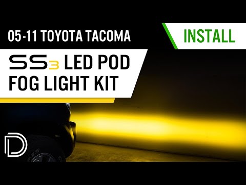 How to Install Type FT SS3 Fog Light Kit for 05-11 Toyota Tacoma | Diode Dynamics