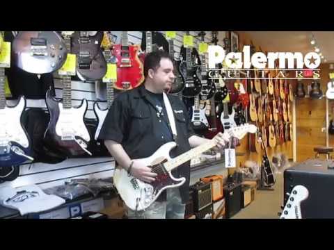 Palermo PG4 Mick Mars Replica Electric Guitar 2024 Fiesta Red W/ Case NEW image 4