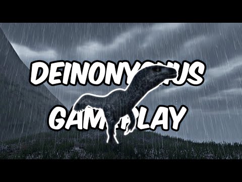 🌟DEINONYCHUS GAMEPLAY! (THE CURSED ISLE) 