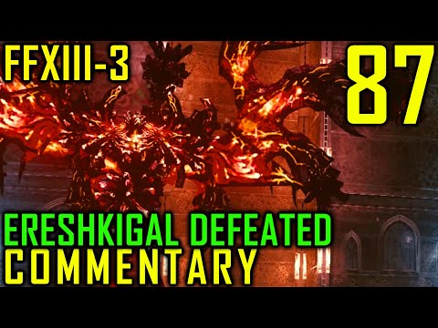 Lightning Returns: Final Fantasy XIII-3 Walkthrough Part 87 - Ereshkigal Boss Battle Defeated