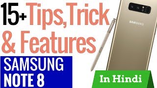 Samsung Galaxy Note 8 tips and tricks in Hindi | Hidden features | Top 10 features | Techno Talk