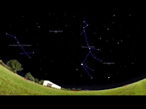 Sternzeit 28.10.2021 Nordisches RiesensternbildDer Himmels-Elch der Samen