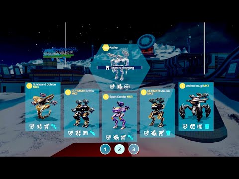 War Robots: Power of the Wings | Ophion, Imugi, Condor, UE Ao Jun & Griffin Gameplay