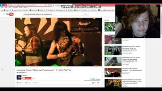 Municipal Waste Slime And Punishment Song Reaction