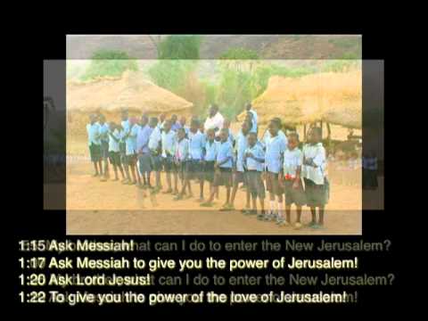 Nuba Mountains.Kurche Song.\New Jerusalem\