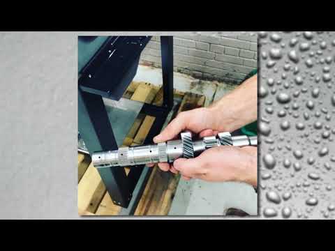 Second Step Using Econo Parts Washer - Vapor Honing Technologies