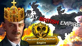 I FORMED THE HOLY BRITISH EMPIRE AS THE UK IN HOI4!