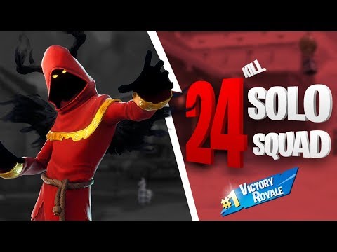 24 Kill Solo Squad - Fortnite Battle Royale