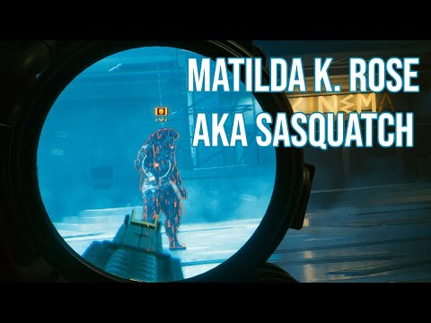 How to defeat Matilda K. Rose aka Sasquatch in Cyberpunk 2077 - I Walk The Line