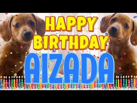 Happy Birthday Aizada! ( Funny Talking Dogs ) What Is Free On My Birthday