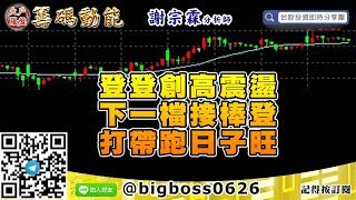 【大戶羅盤籌碼動能】 #謝宗霖0525，登登創高震盪 下一檔接棒登 打帶跑日子旺 (圖)