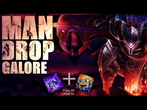 Man Drops Galore | Blood Moon | FULL AP Pantheon