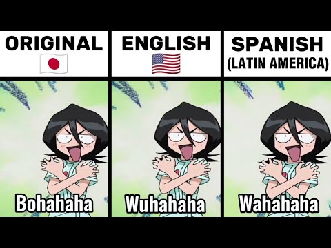 Bohahaha Original vs English vs Spanish