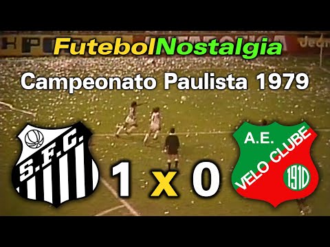 Santos 1 x 0 Velo Clube - Campeonato Paulista 1979