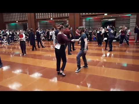 Jennifer Ritzen & Christopher Piffel - Warsaw Halloween swing 2019, Advanced prelims