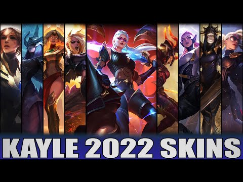 KAYLE SKINS 2022 | All Kayle Skins Including Pentakill III Lost Chapter Kayle