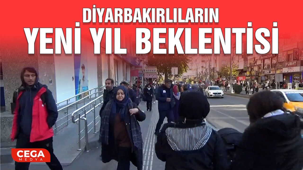 Diyarbakırlıların yeni yıl beklentisi