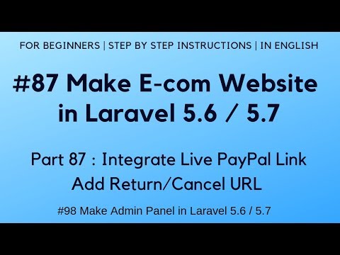 7 Make Admin Panel in Laravel 5 6 | Display Error Message on Login Failure | Logout Process