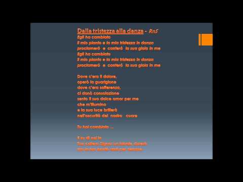 Dalla Tristezza alla Danza