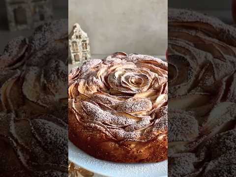 Apple cake with Mahnaz #shorts