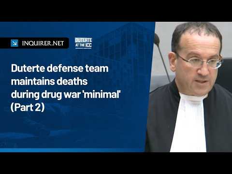 Defence’s submissions on the merits on Day 3 of Duterte’s ICC hearing (Part 2)