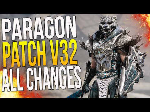 Paragon Patch v32 All Changes! "NEW SKINS, INSTANT PRIME BUFF, RAPID FIRE TOWERS? BLINK CARDS NERF?"